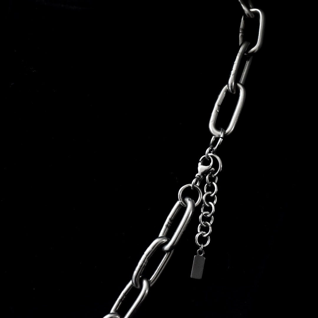 Chunky Chainmail Stainless Steel Necklace