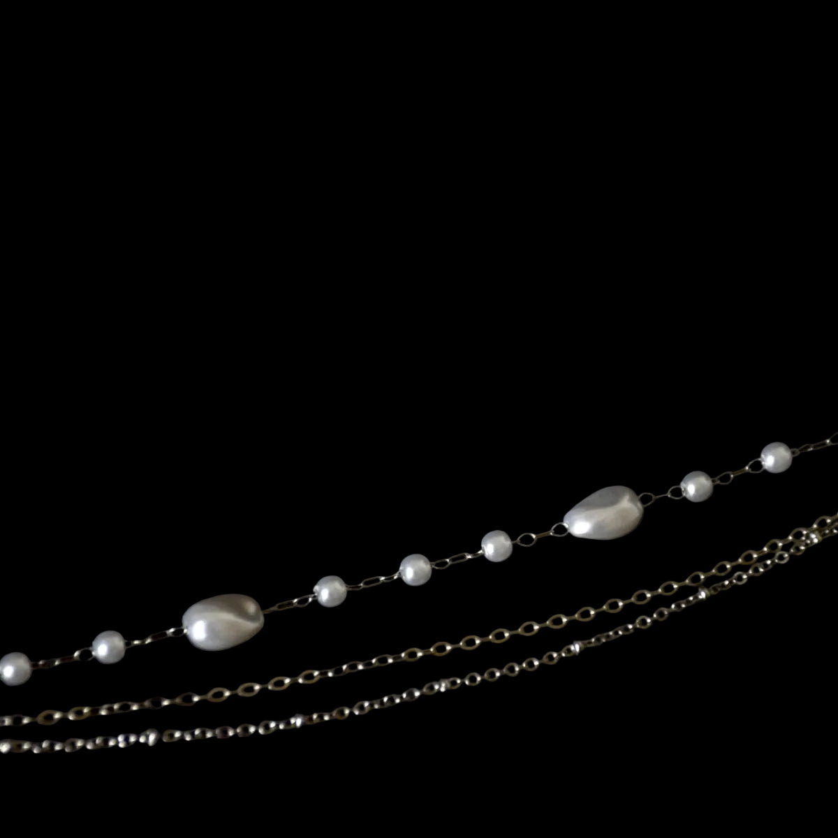 Triple Chain Stainless Steel Bracelet