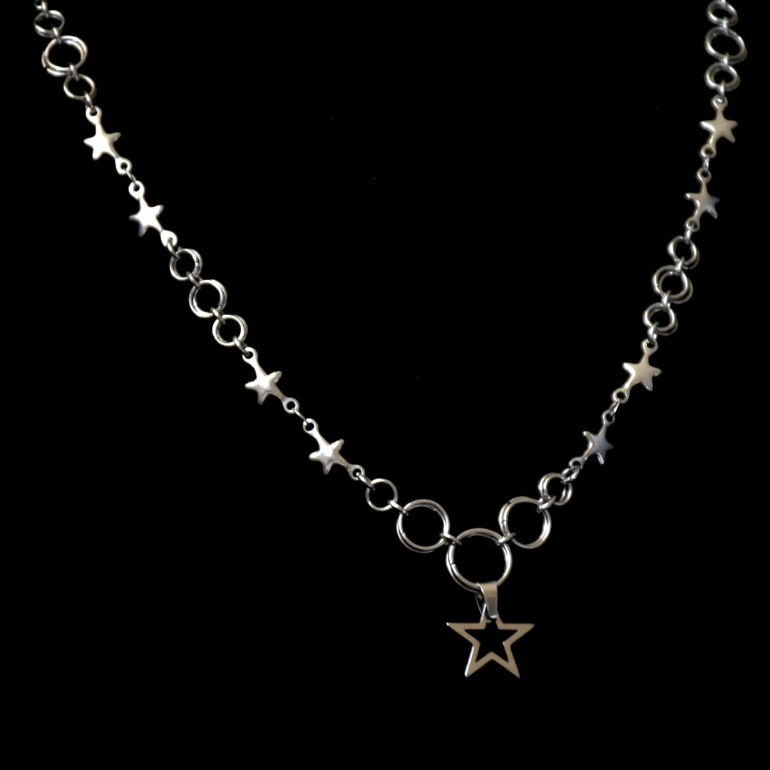 Starry Star Chain Stainless Steel Choker