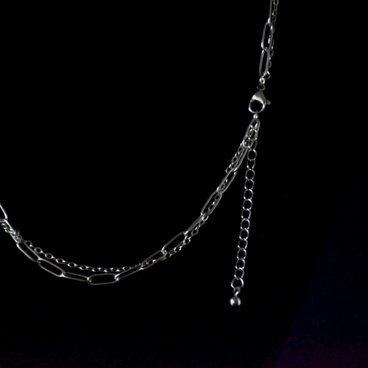 Thorn Links Stainless Steel Necklace
