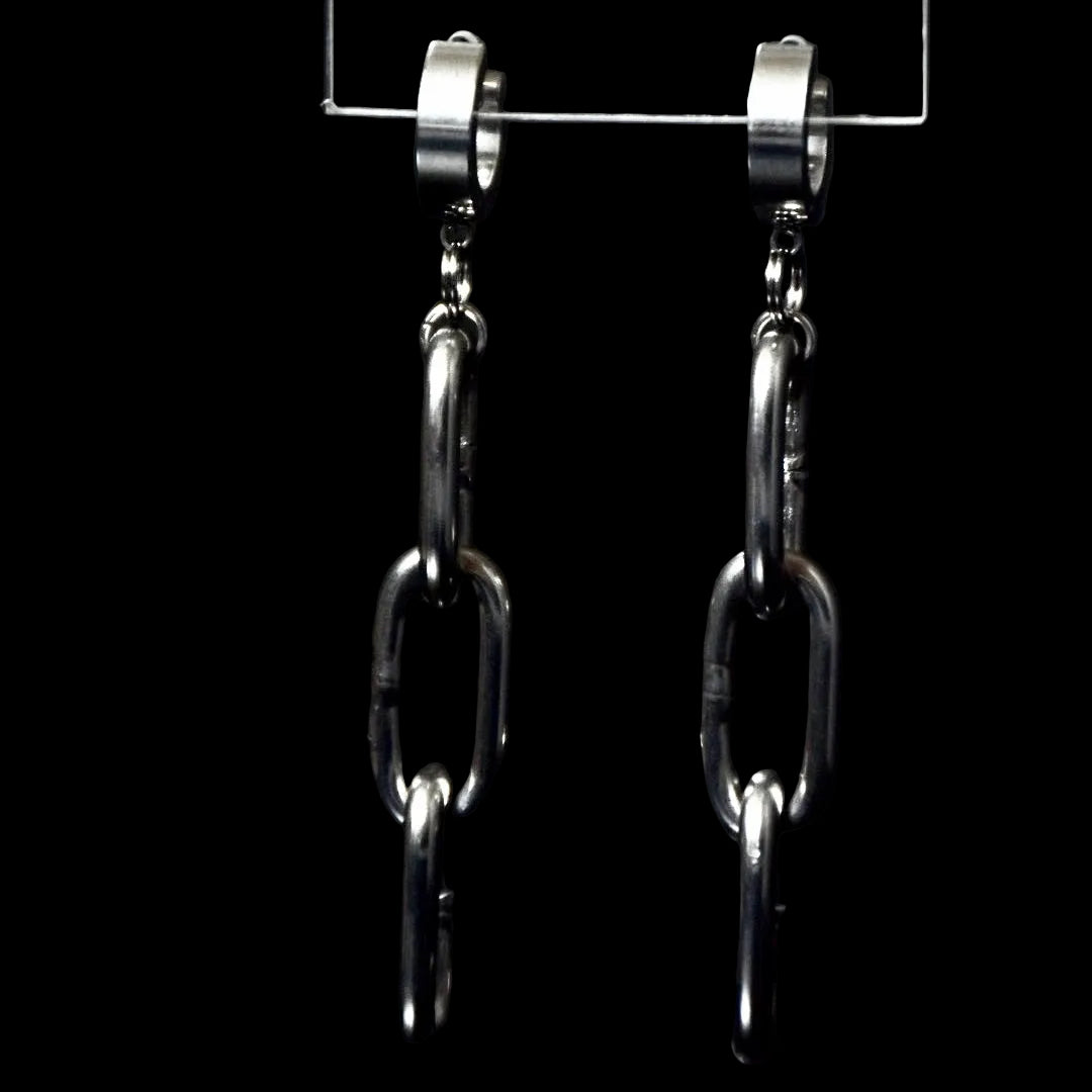 Chunky Chain Stainless Steel Earrings