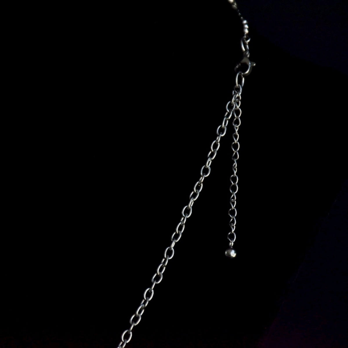 Asymptomatic Two Chain Stainless Steel Choker