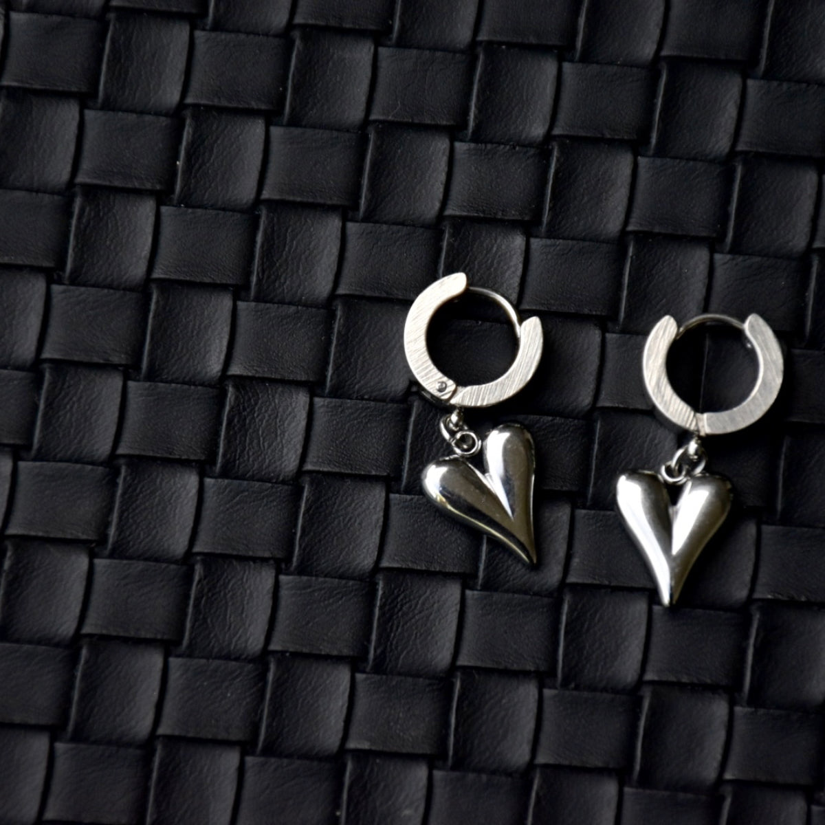 Hearts Card Earrings