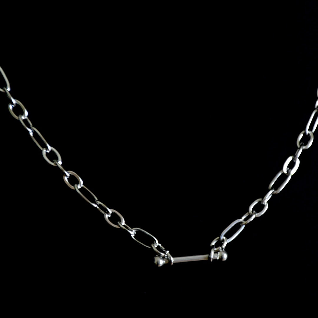 Dog Bone 
Stainless Steel Choker