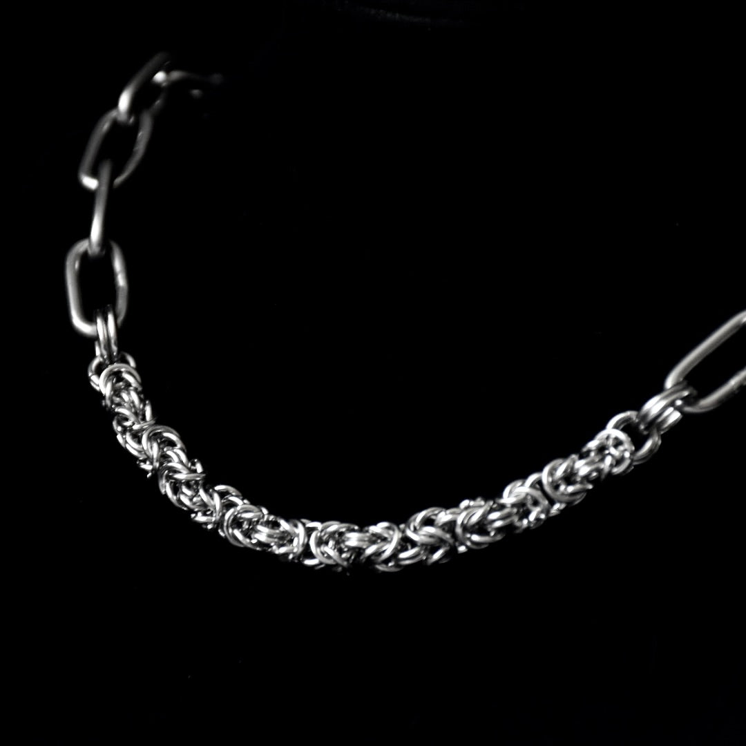 Chunky Chainmail Stainless Steel Necklace