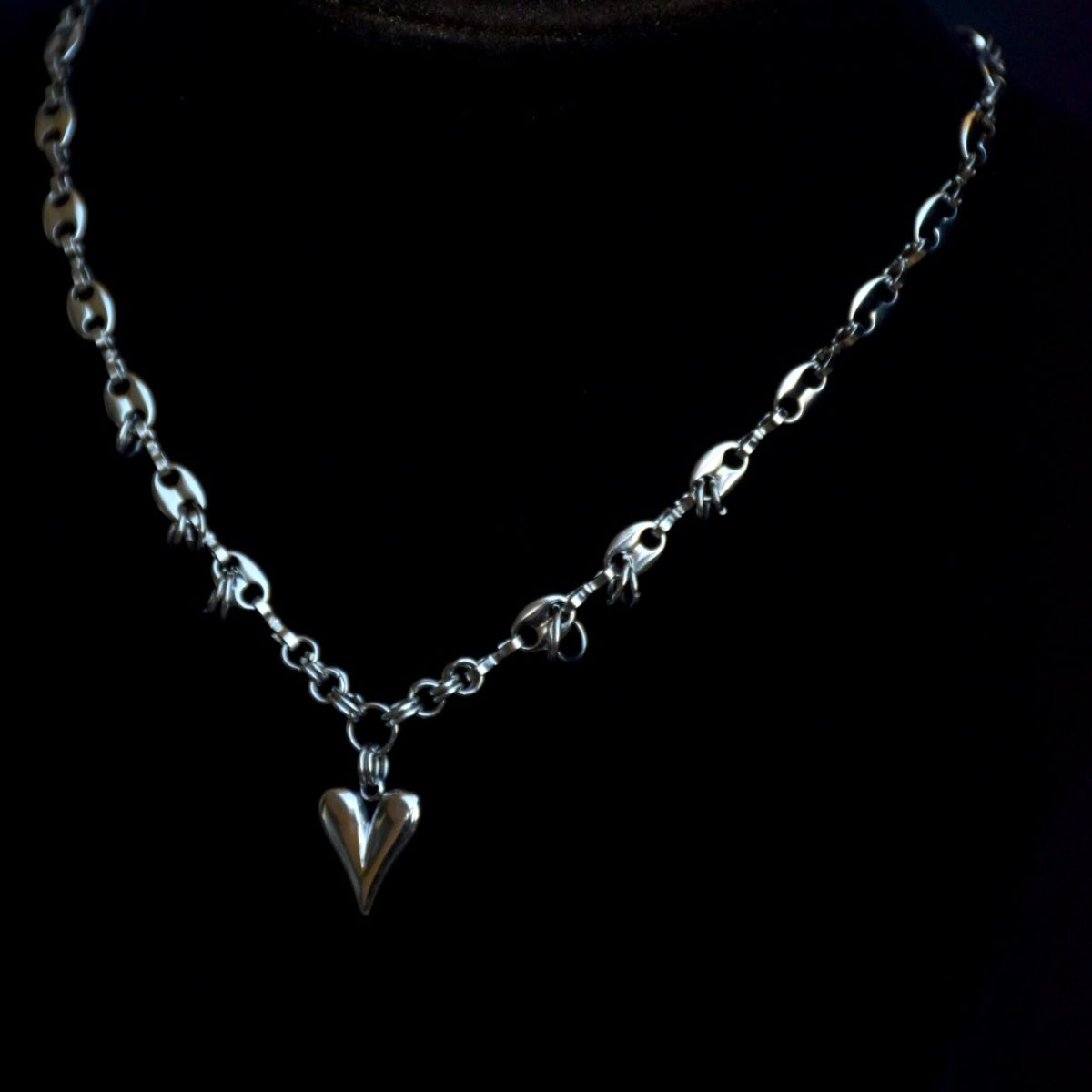 Caffeine Lover Stainless Steel Choker
