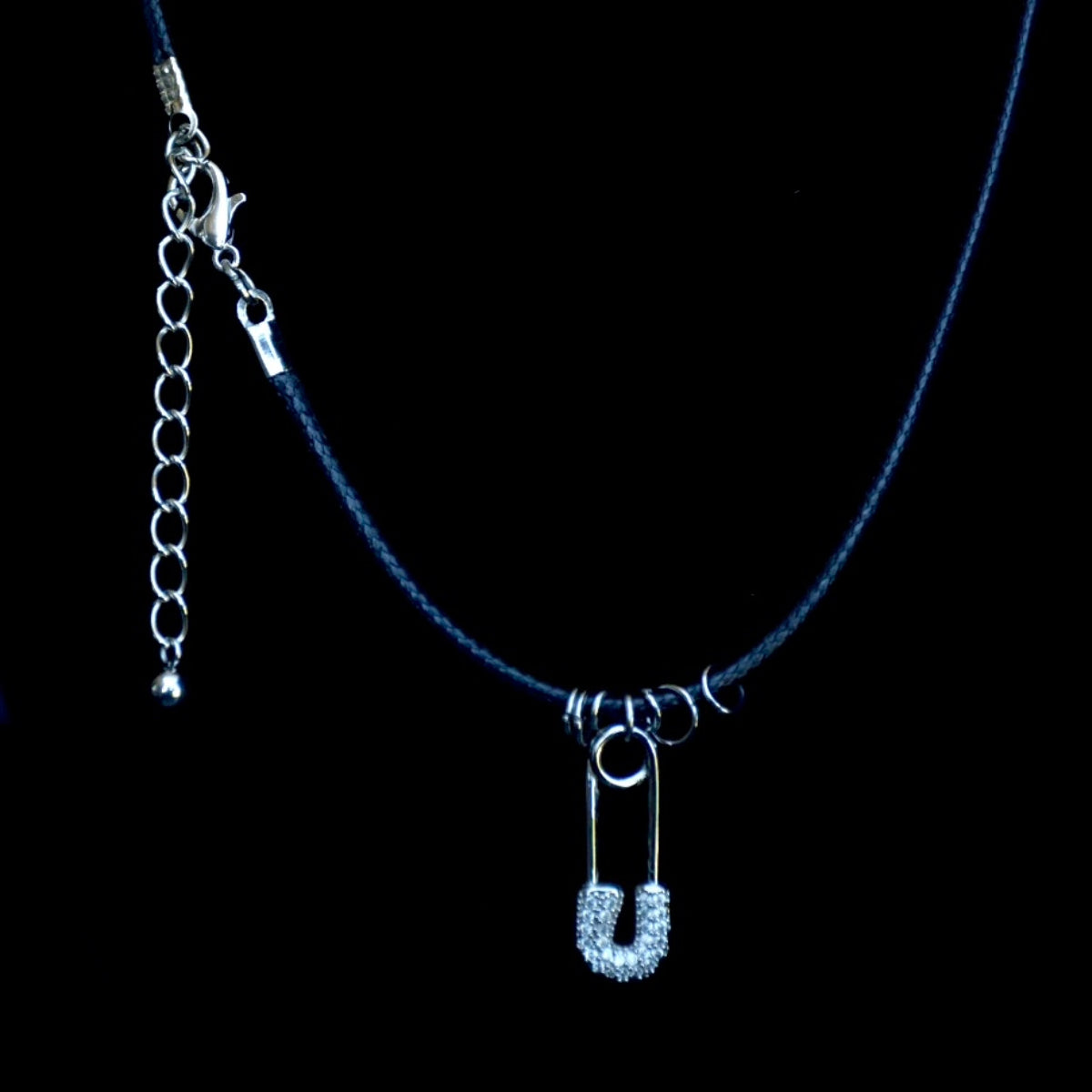 Safety Pin Necklace