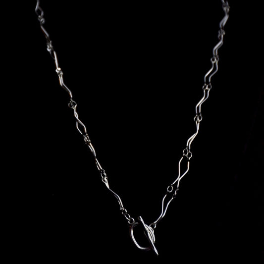 Thread-Through Wave Versatile Stainless Steel Chain