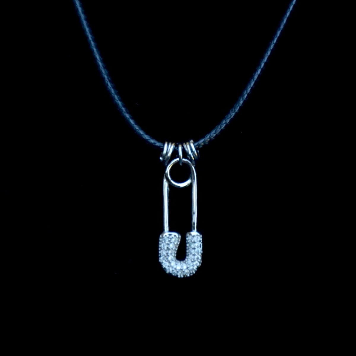 Safety Pin Necklace