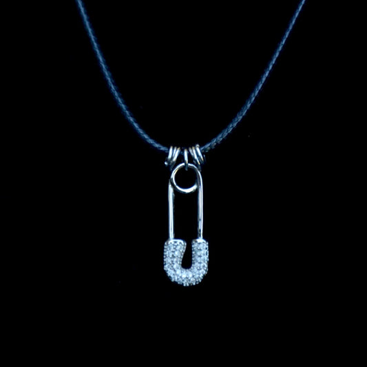 Safety Pin Necklace