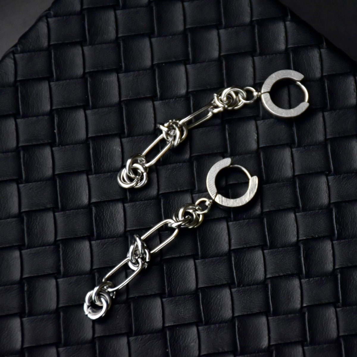 Barbed Chain Earrings