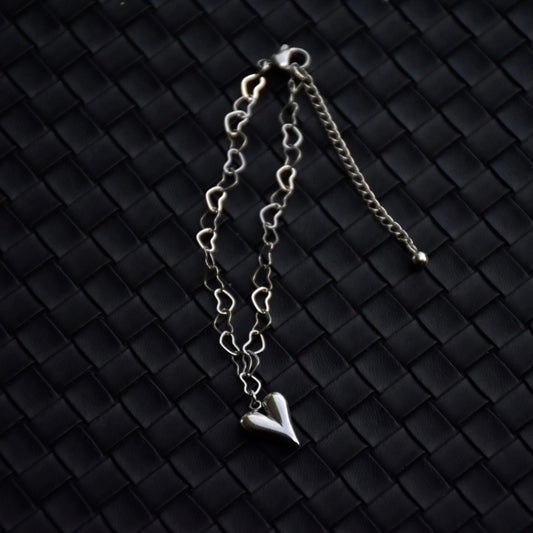 Heart of Hearts Stainless Steel Bracelet