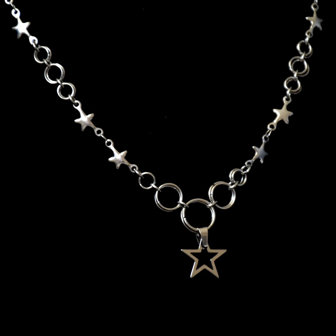 Starry Star Chain Stainless Steel Choker