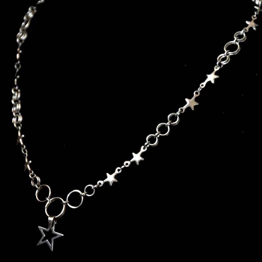 Starry Star Chain Stainless Steel Choker