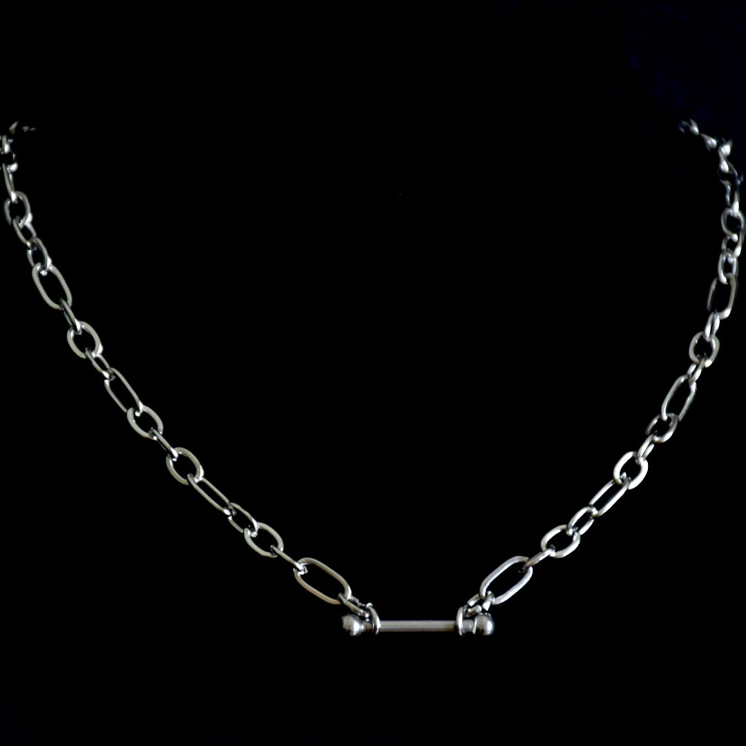 Dog Bone 
Stainless Steel Choker