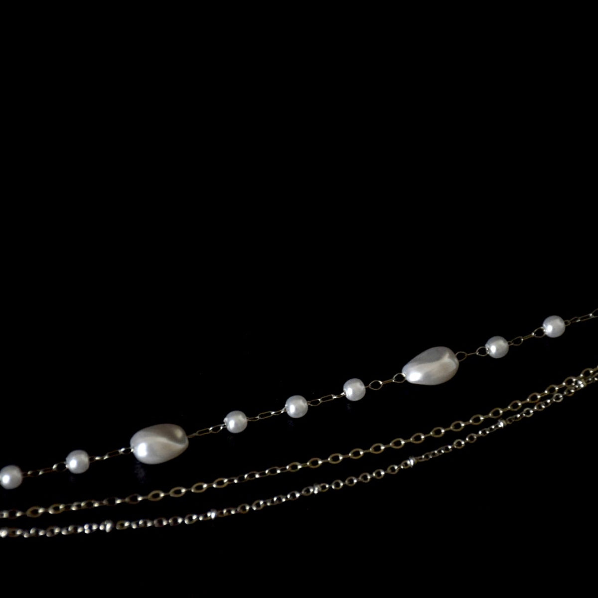 Triple Chain Stainless Steel Bracelet