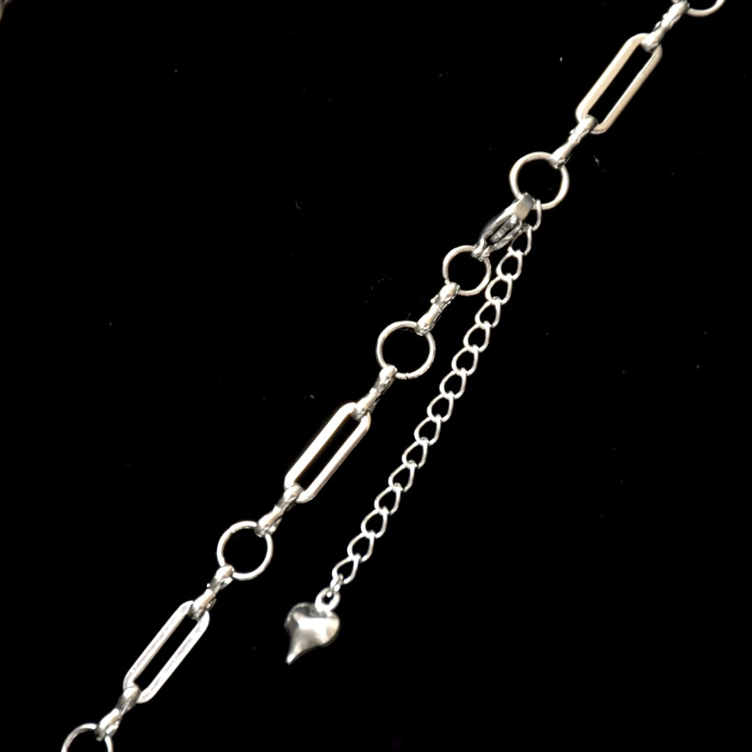 Paper Clip Razor
Stainless Steel Necklace