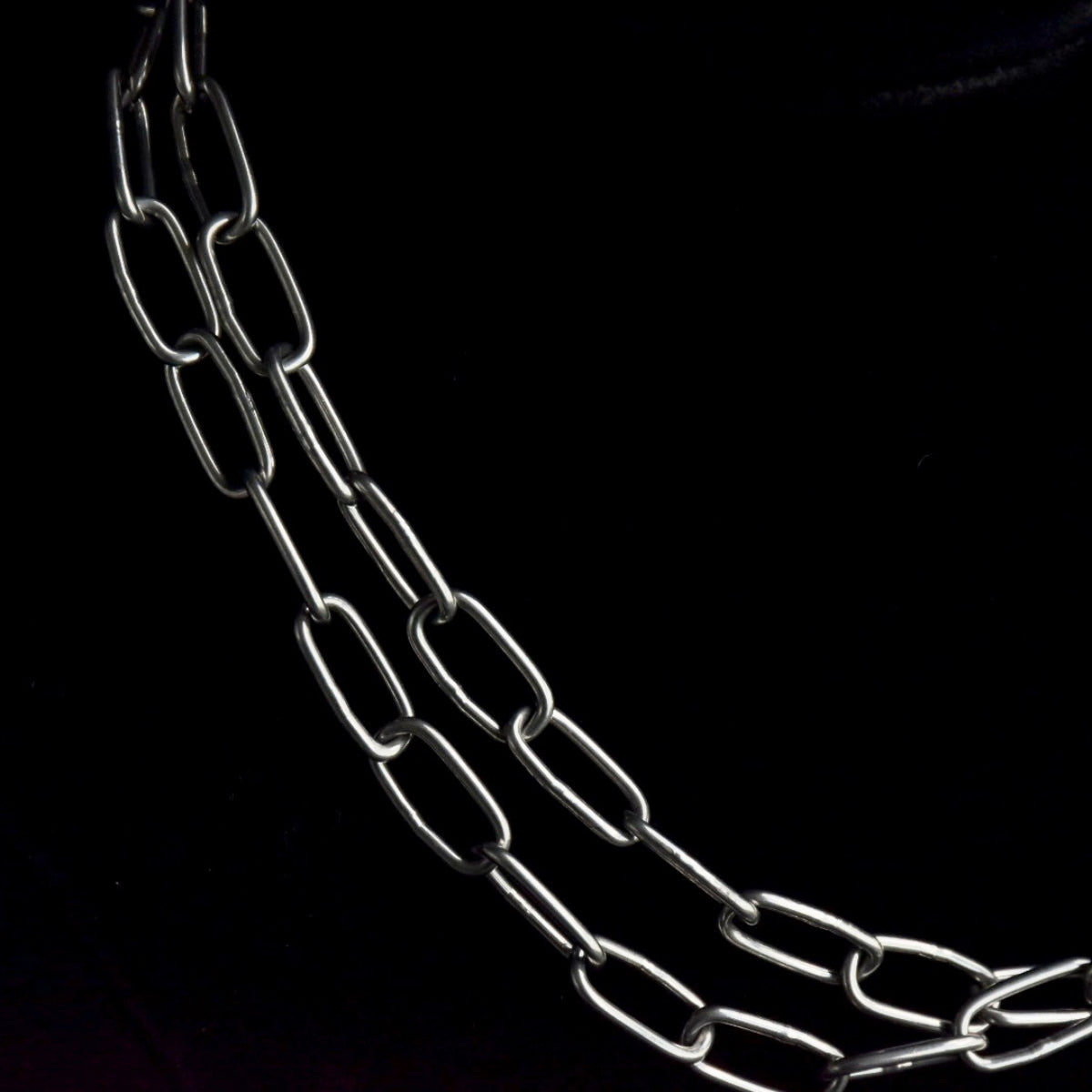 Double Chain Stainless Steel Choker