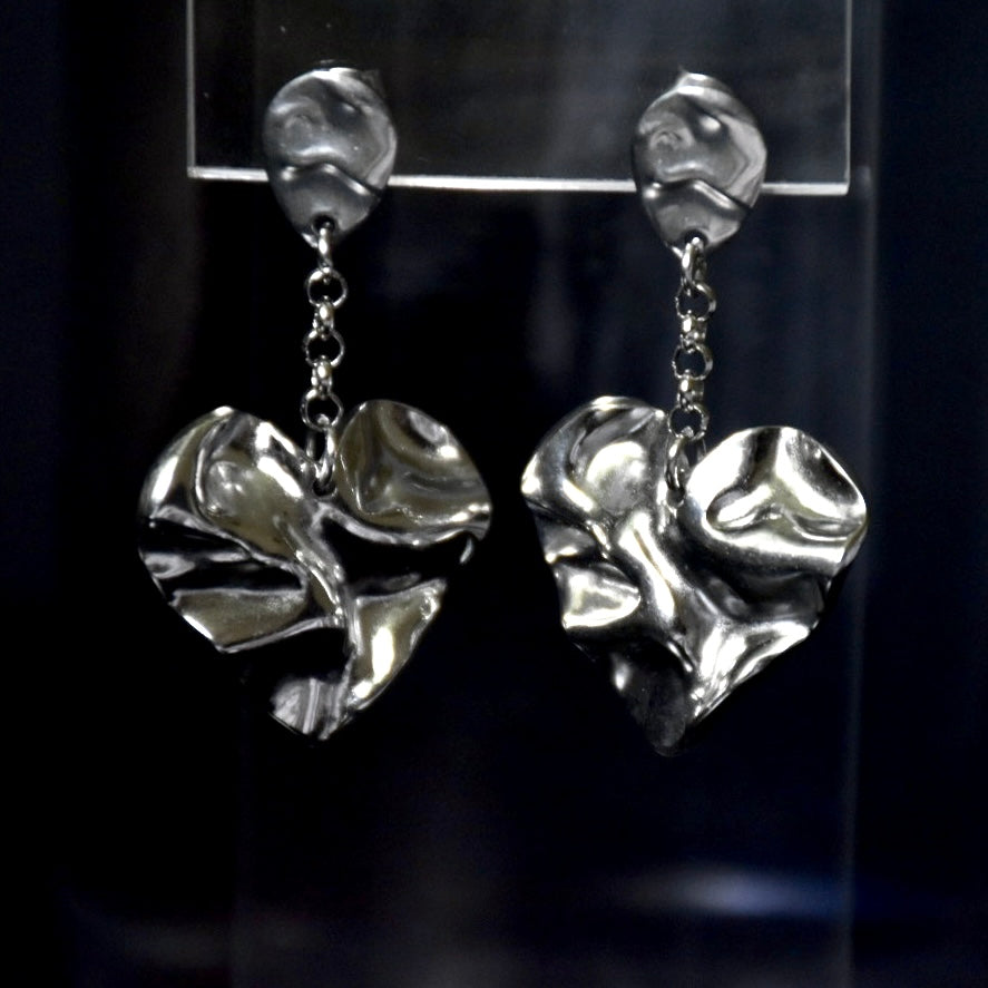 Heart Drop
Stainless Steel Earrings