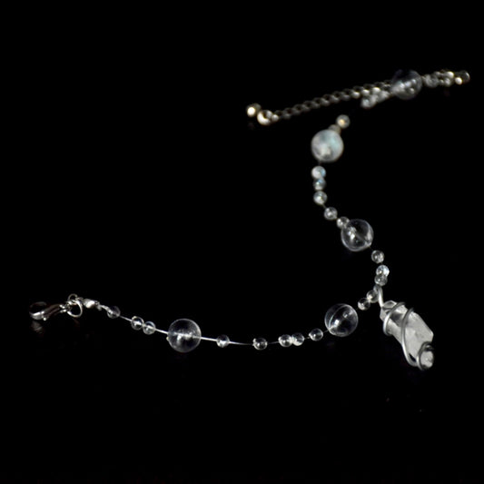 Clear Quartz Bubbles Bracelet