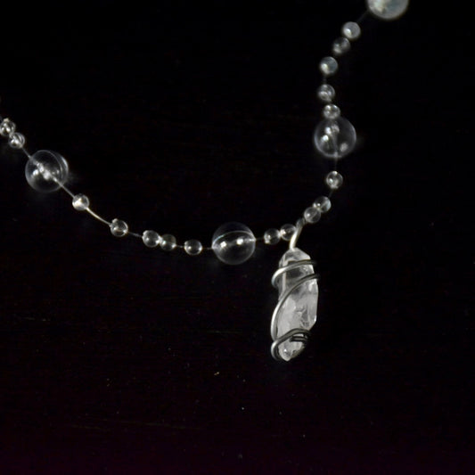 Clear Quartz Bubbles Bracelet