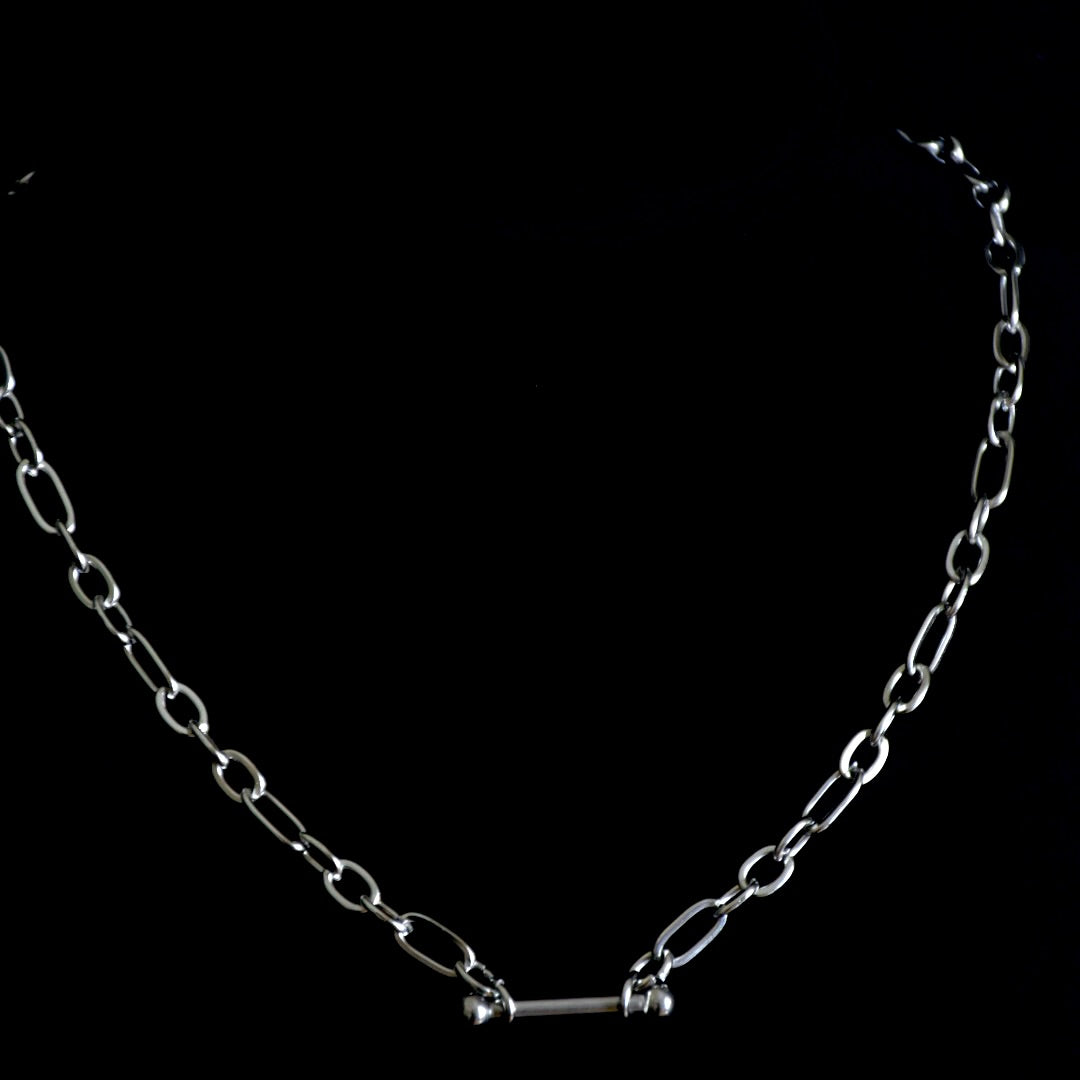 Dog Bone 
Stainless Steel Choker