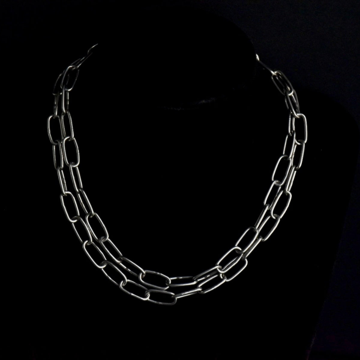 Double Chain Stainless Steel Choker