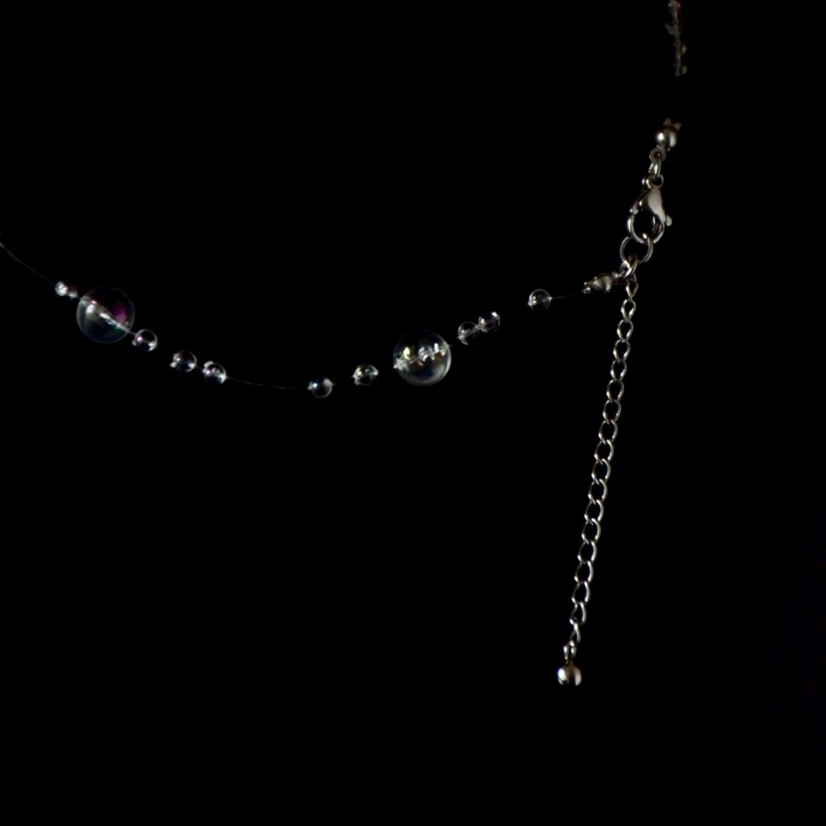 Clear Quartz Bubbles Choker