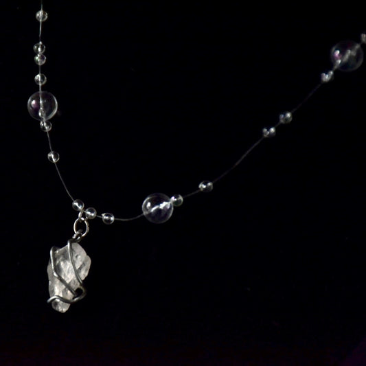 Clear Quartz Bubbles Choker