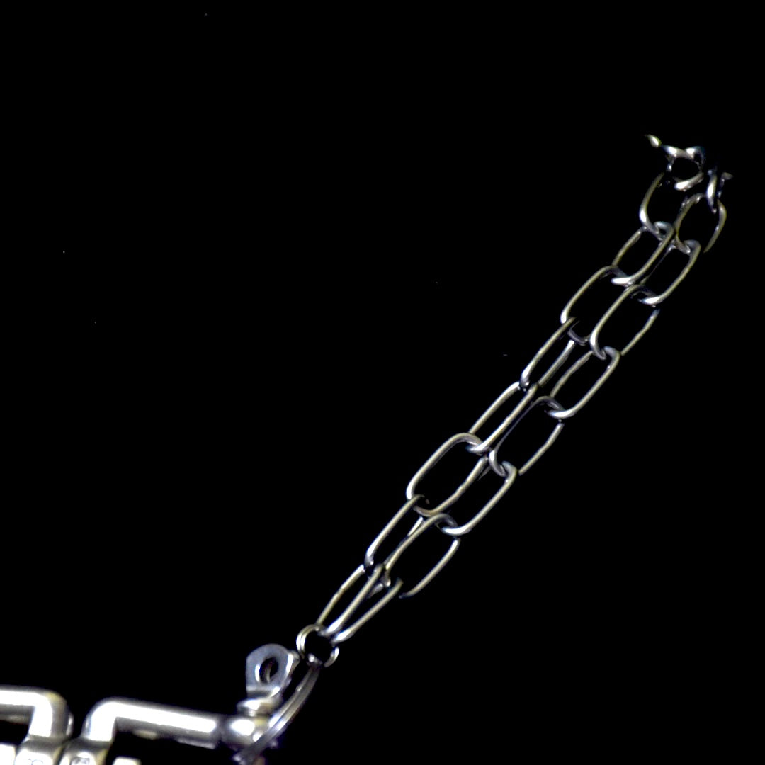 Chunky Screw-on Stainless Steel Necklace
