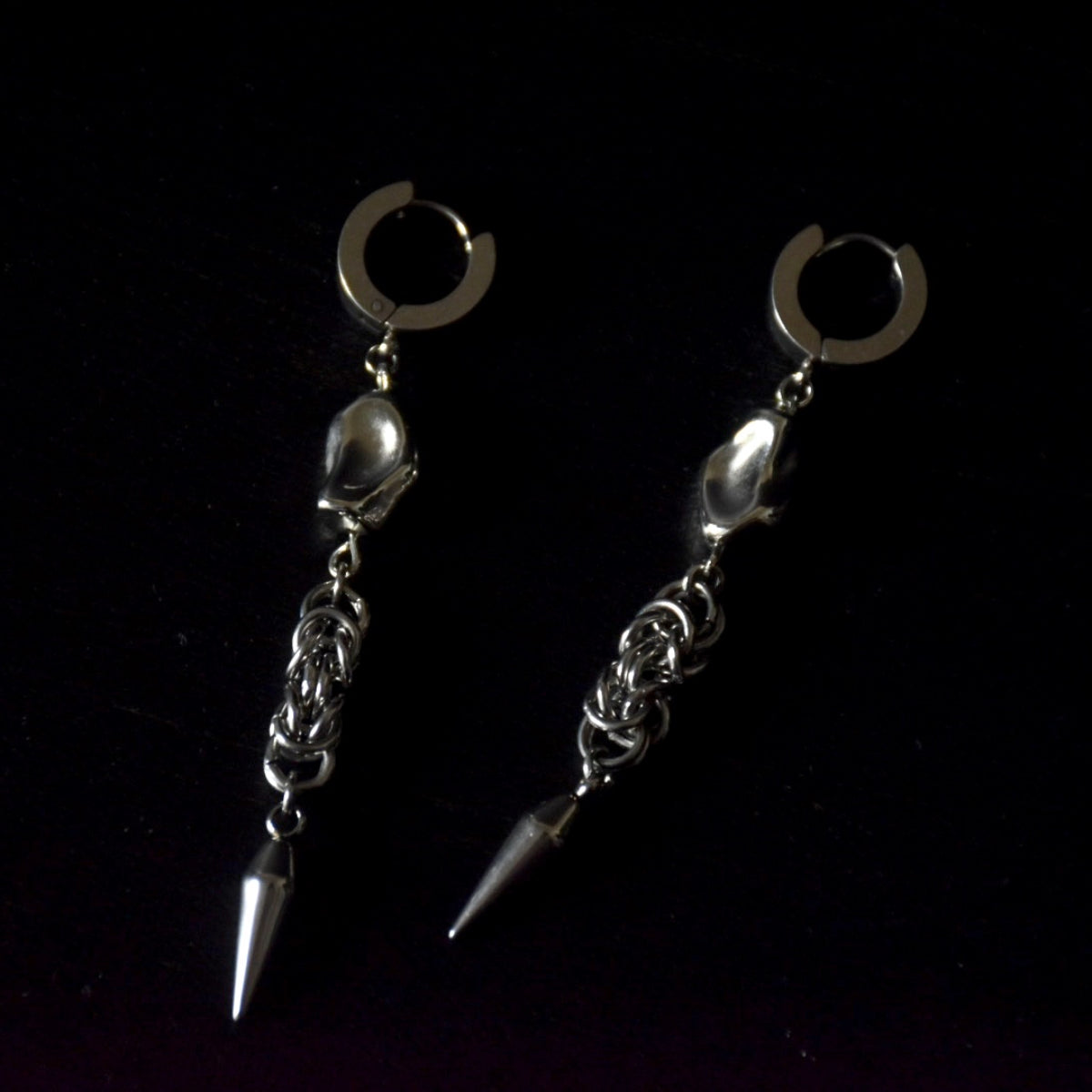 Rock & Bone Stainless Steel Earrings