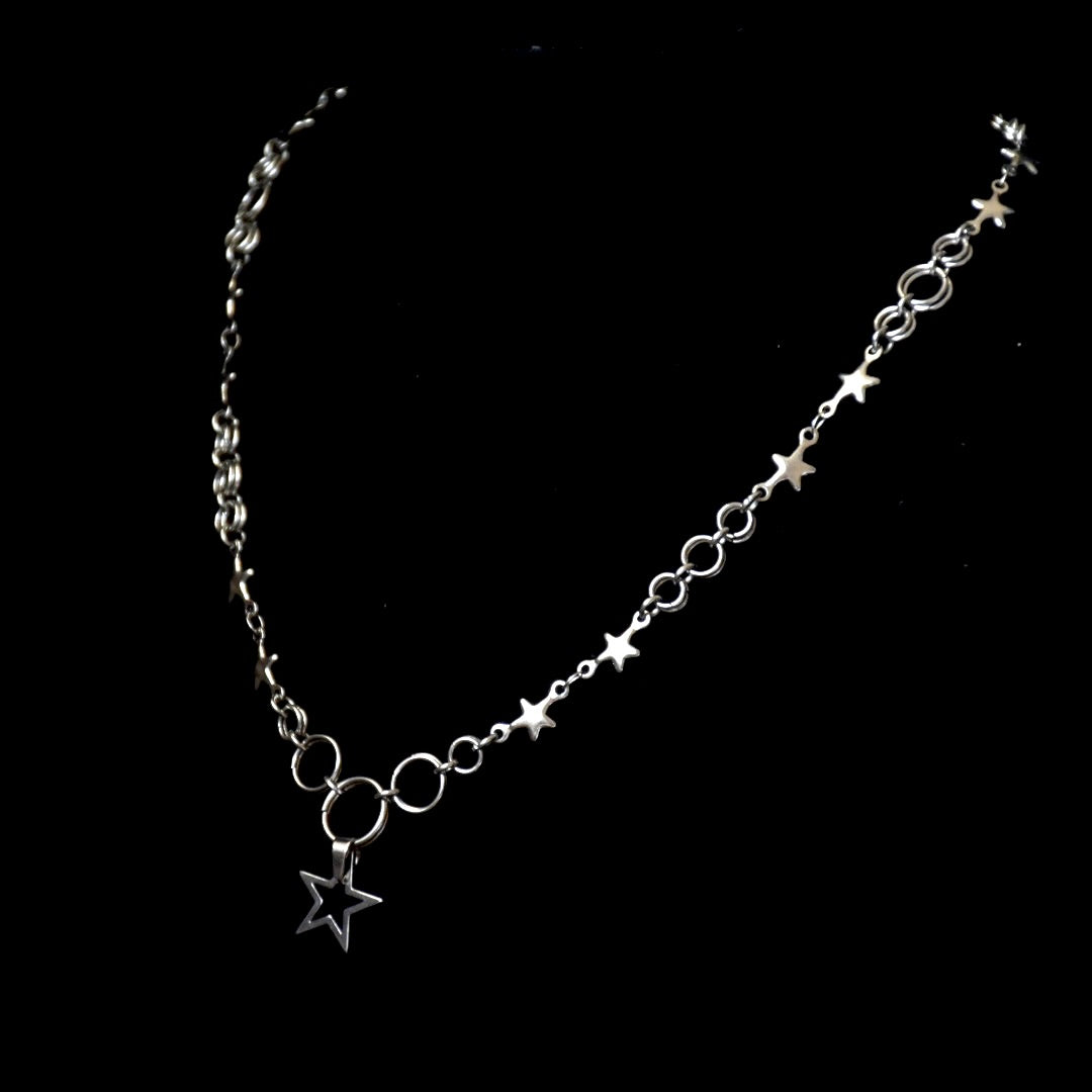 Starry Star Chain Stainless Steel Choker