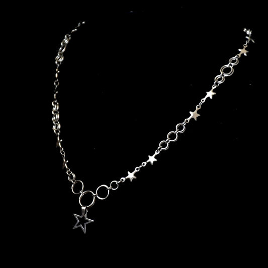 Starry Star Chain Stainless Steel Choker