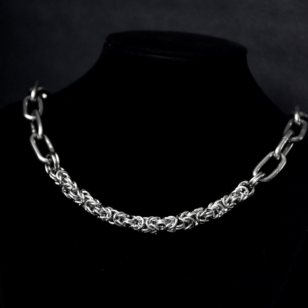 Chunky Chainmail Stainless Steel Necklace