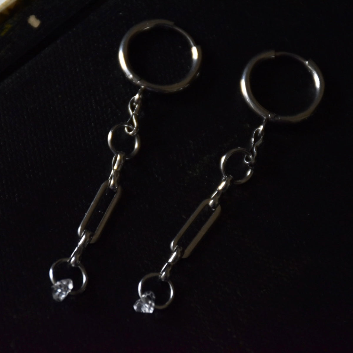 Paperclip Stainless Steel Earrings