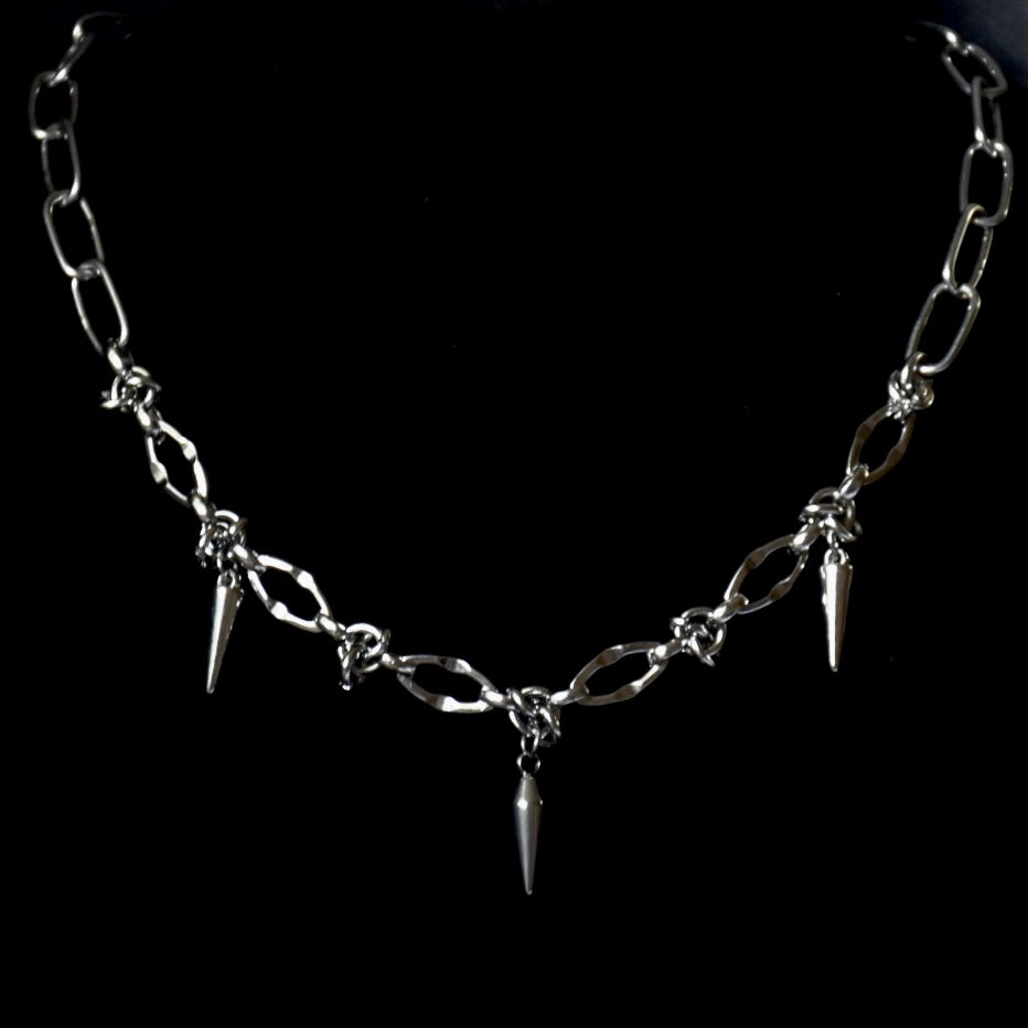 Spiked Barbed Chain
Stainless Steel Choker