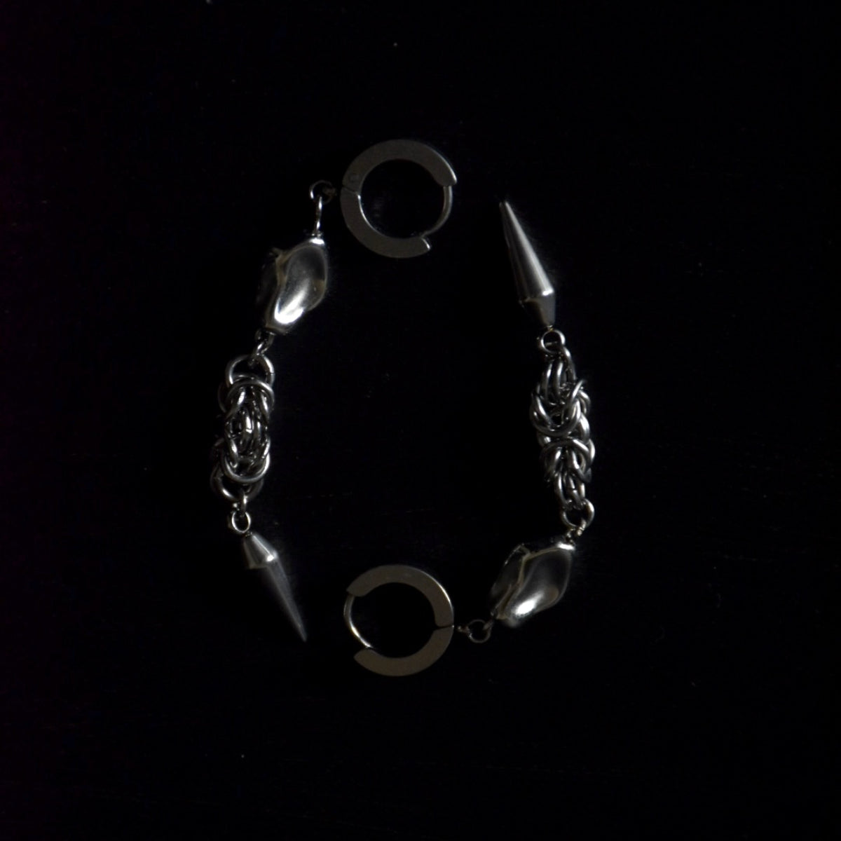 Rock & Bone Stainless Steel Earrings