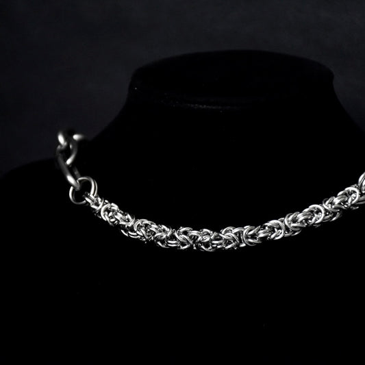Chunky Chainmail Stainless Steel Necklace