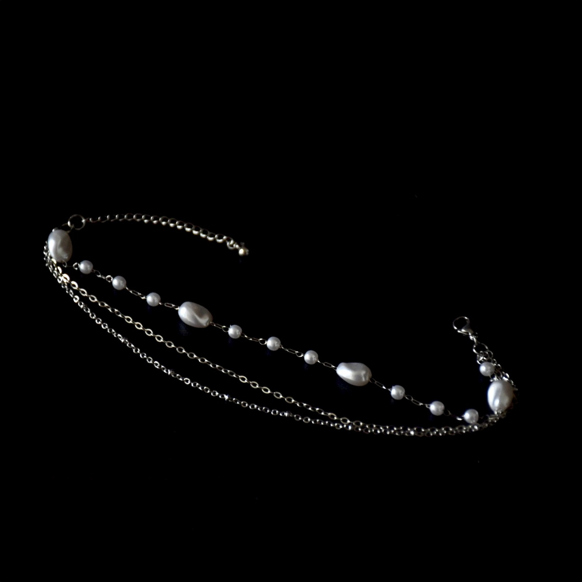 Triple Chain Stainless Steel Bracelet