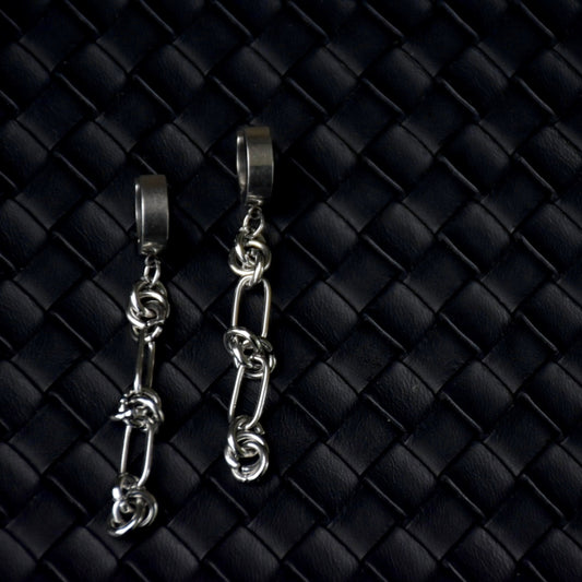 Barbed Chain Earrings