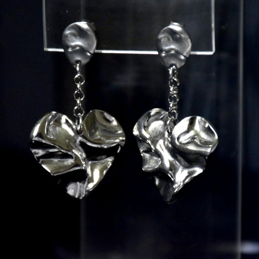 Heart Drop
Stainless Steel Earrings