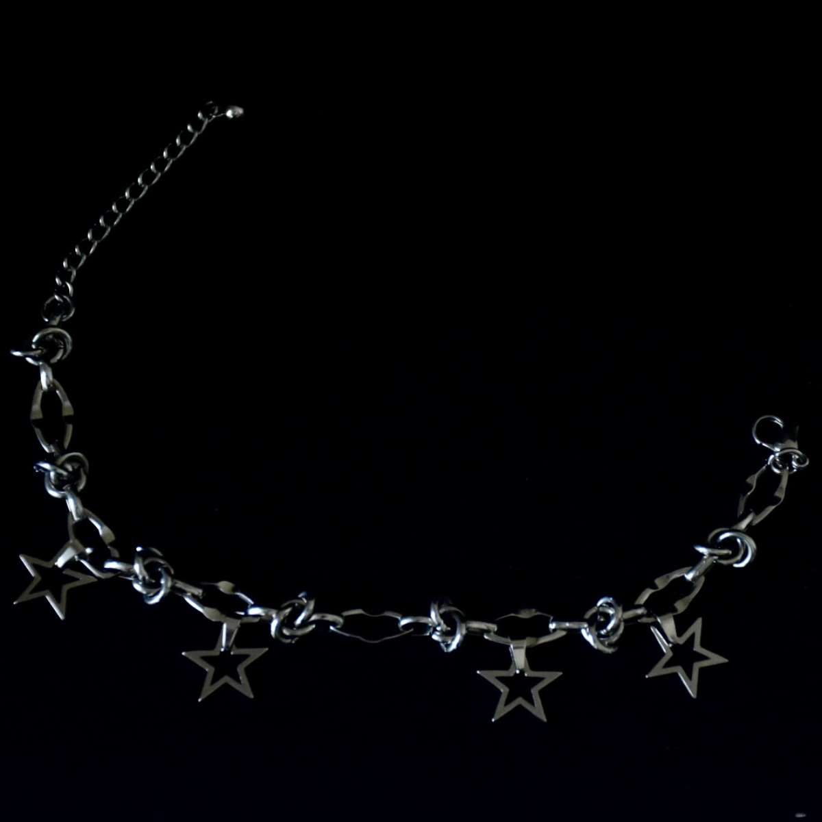 Barbed Stars Stainless Steel Bracelet