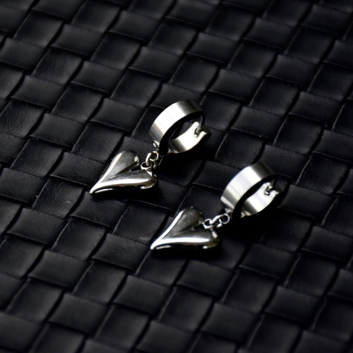 Hearts Card Earrings