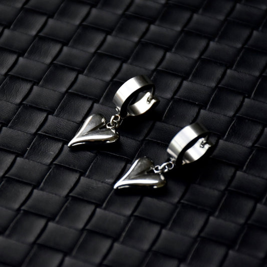 Hearts Card Earrings