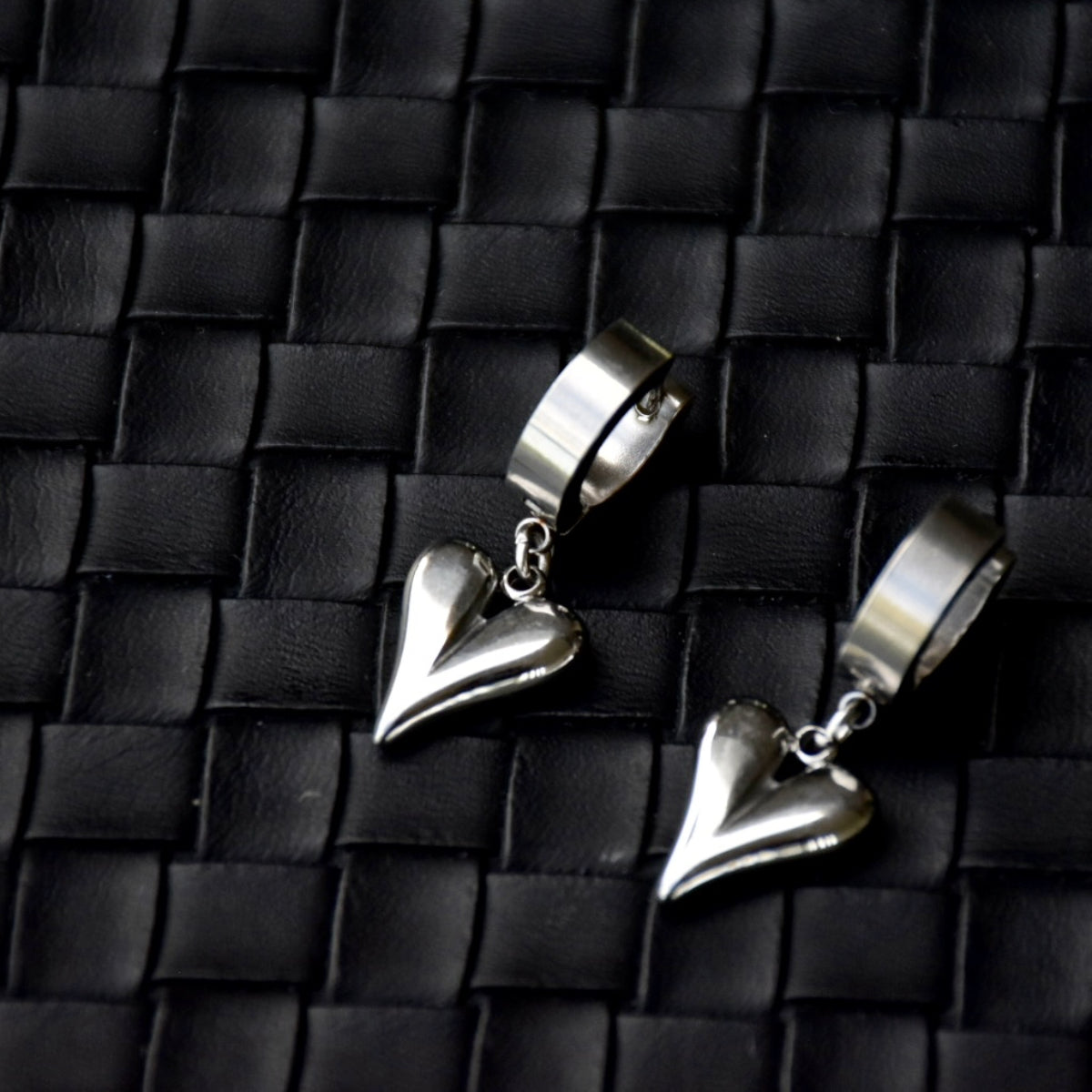 Hearts Card Earrings